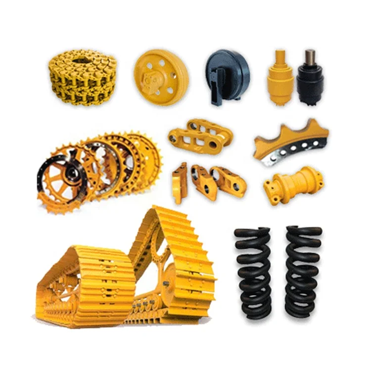 Construction Machinery Chassis Accessories Undercarriage Spare Parts Bottom Bulldozer Track Roller