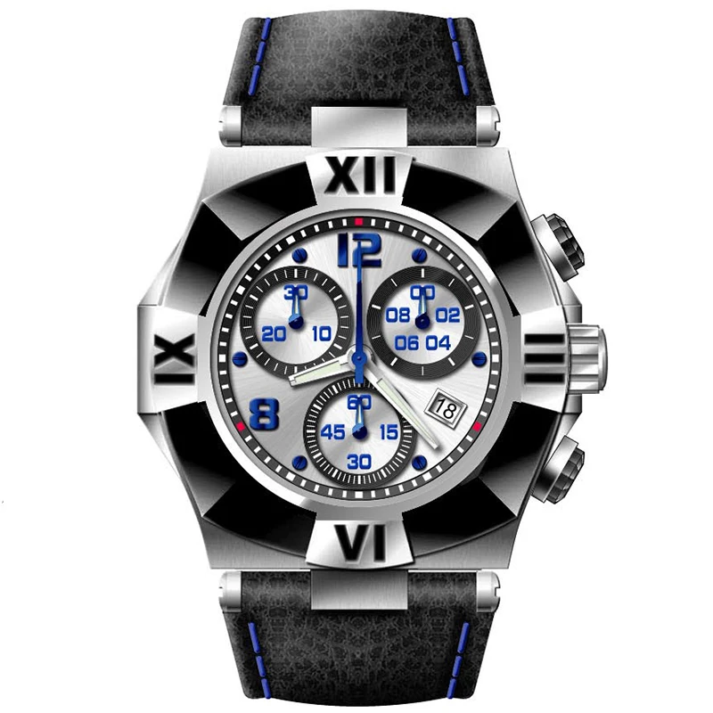 High quality custom fashion sports mens watch with best price Ceramic Men,s Watch