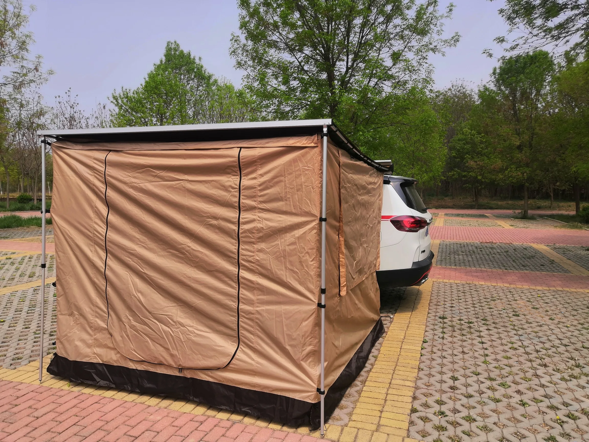 E RONIX алюминиевый корпус автомобильный тент боковой на крышу автомобиля