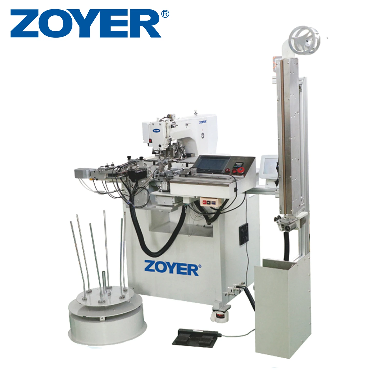 ZY-2210XJ high speed full-automatic elastic band cutting & joining robot sewing machine