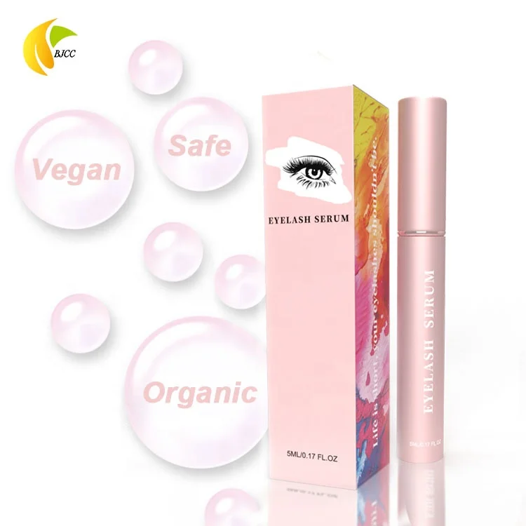 Gold Litre 3ml Fluid Famous Natural Korea Herbal Bulk MSDS Europe Peptide No Logo Eyelash Growth Serum For Eye lash