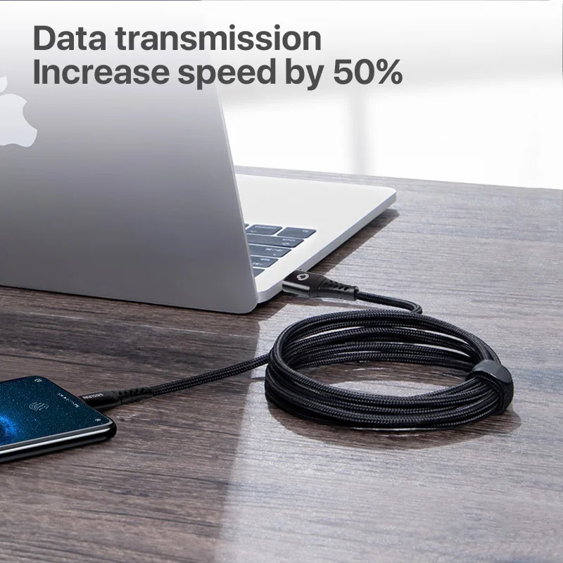 SOSLPAI, Новое поступление, usb-кабель для передачи данных, нейлон + алюминиевый сплав, usb-кабель для зарядки iphone