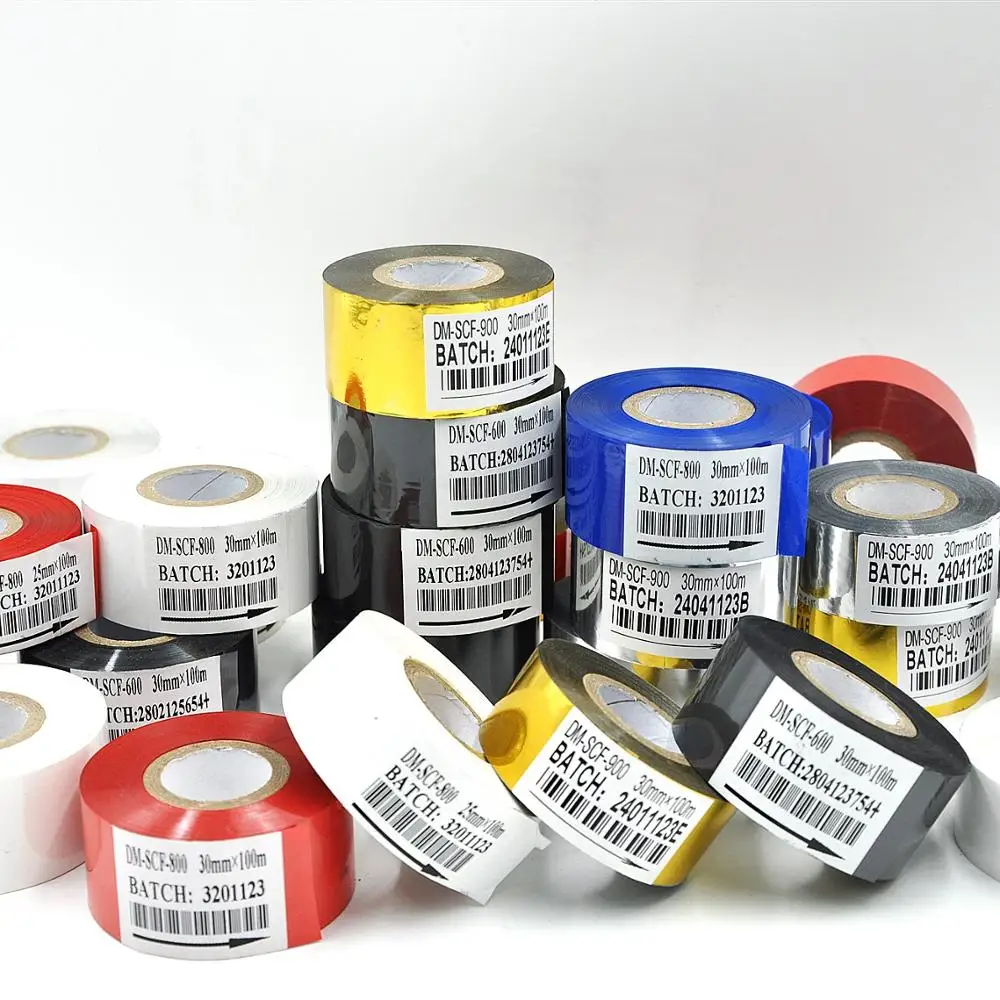 Hot Stamping Foil Heat Transfer Hot Stamping Foil for Date Printing ribbon