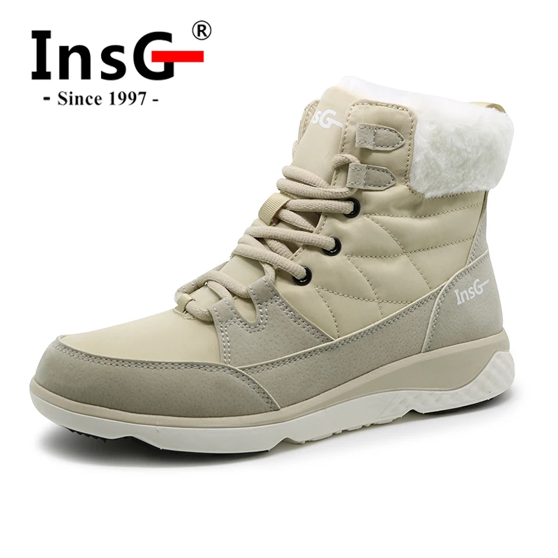 Лидер продаж, модные высокие ботинки, теплая зимняя обувь, зимние ботинки для женщин