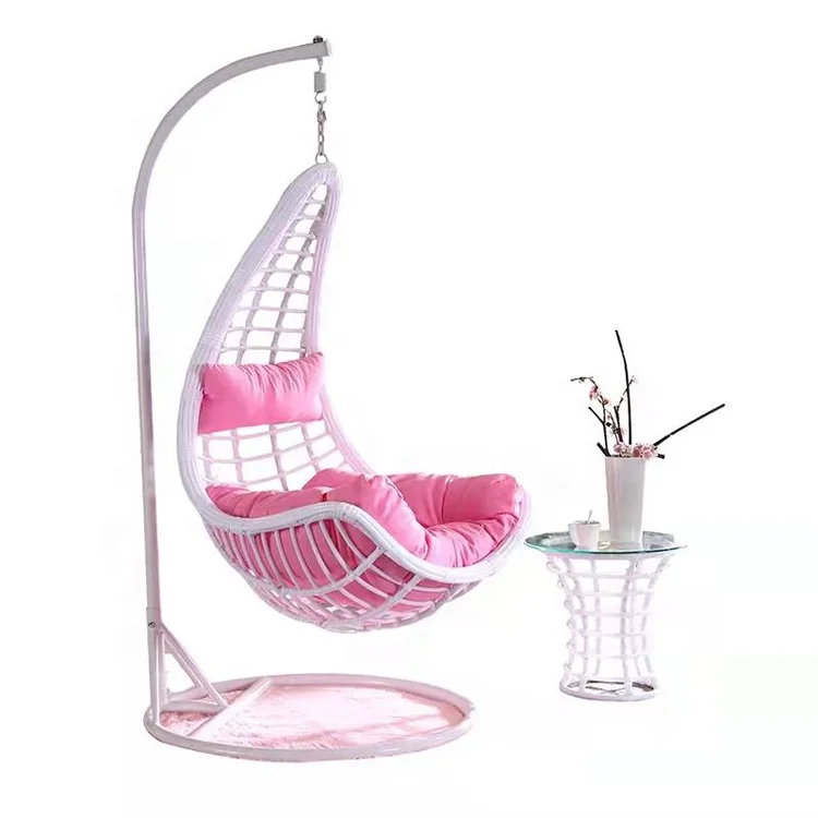 Hot Selling Modern Outdoor Patio Furniture Garden Courtyard Leisure Balcony Rattan Hanging Swing Chair