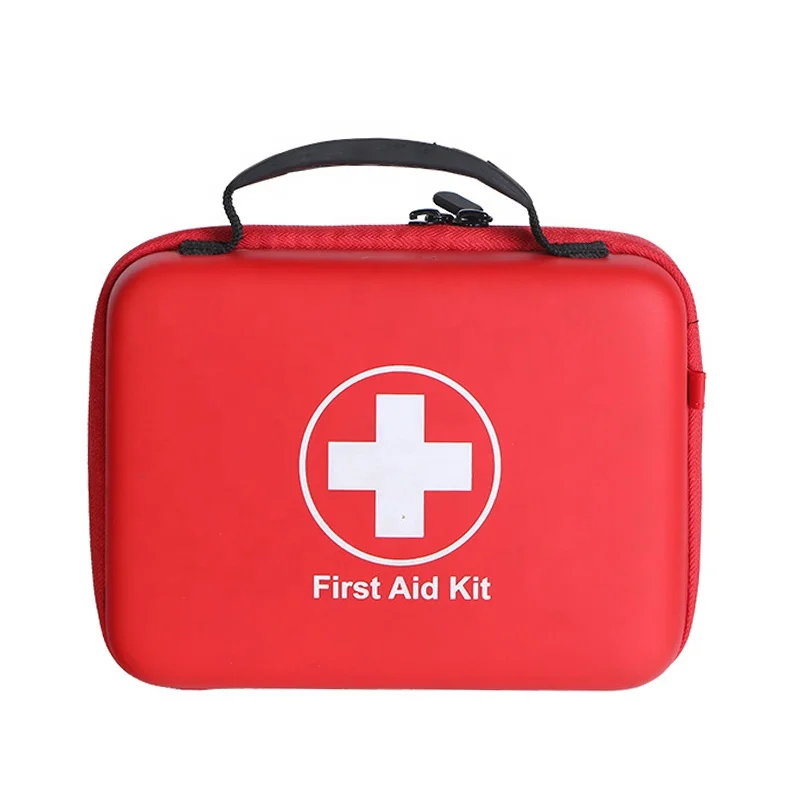 Emergency Medical Hard Case Eva Kit 250 Piece Travel Waterproof small  Survival First Aid Kid Kit customized First Aid Empty Box