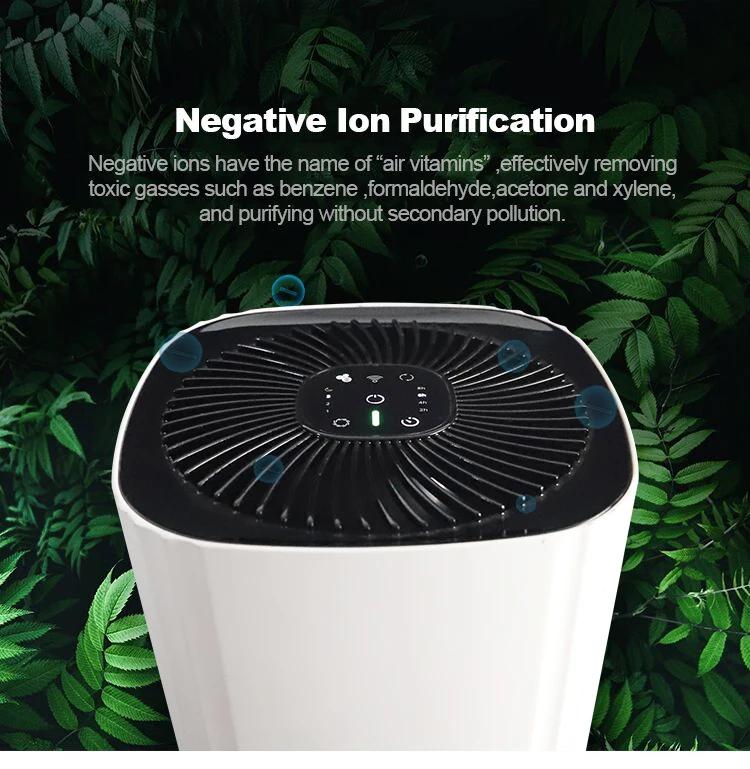 Hot Selling Home Use Mini Installation Electric Power Air Purifier HEPA Filter Ozone Generator ROHS Certified US OEM Available