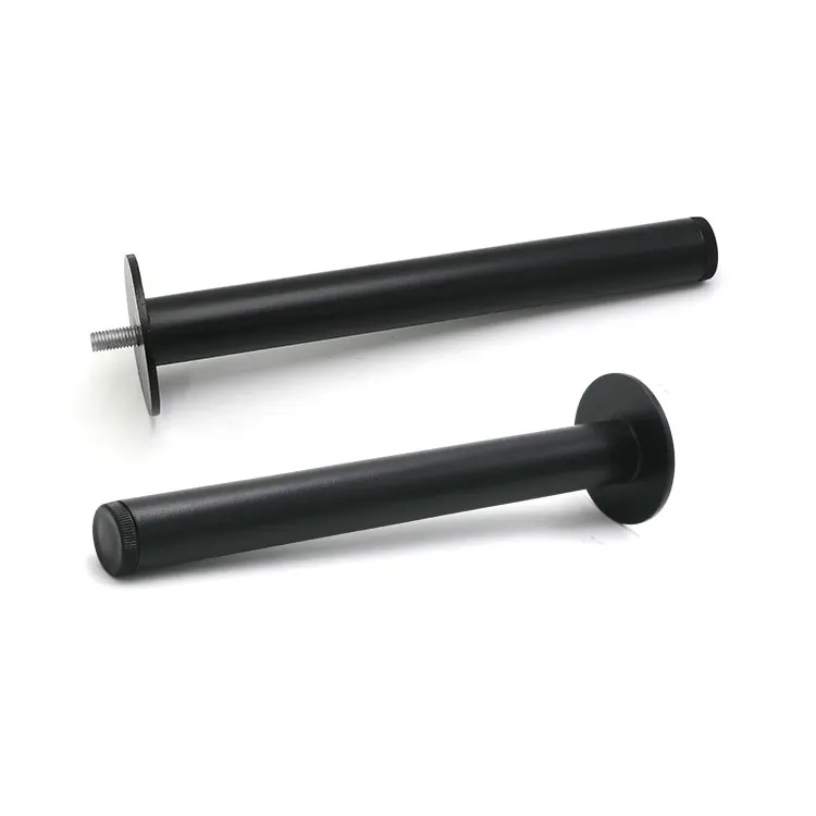 Furniture Feet Hardware Accessories Heavy-Duty Iron Metal Cabinet Sofa Legs Table Bed Cylindrical Support
