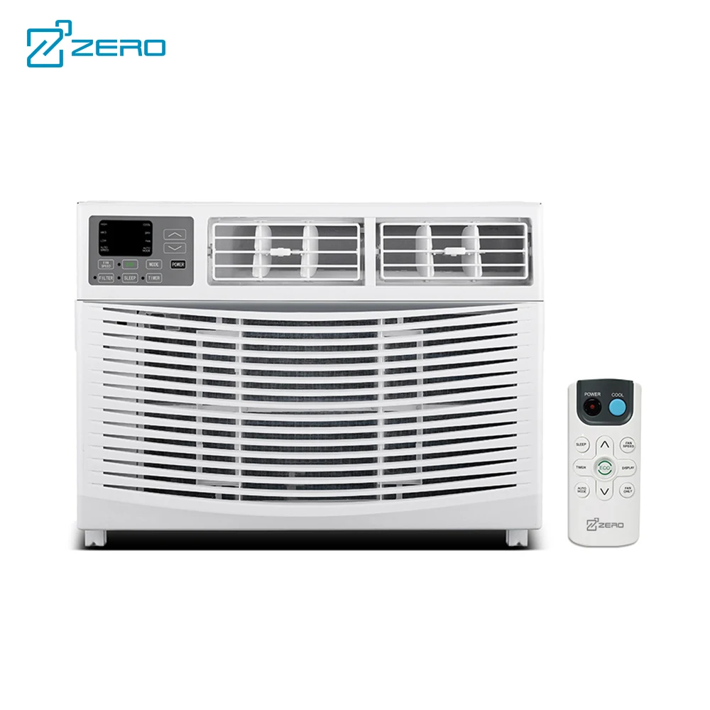 ZERO Brand R32 5000 6000 8000 12000 18000 24000BTU 110V/ 220V 50/60Hz Remote/ Mechanical White WIFI Window Air Conditioner