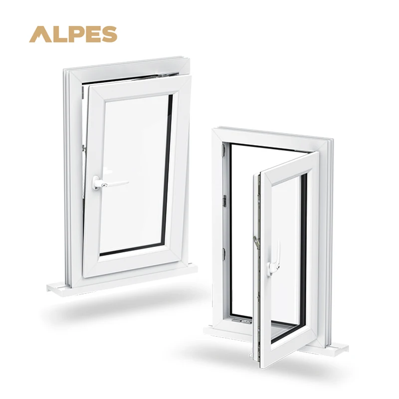 ALPES house windows двойное остекление ПВХ окна и двери upvc створчатое окно
