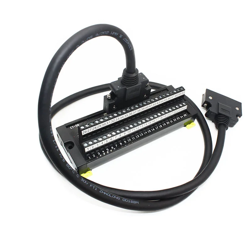 A4 A5 A6 servo driver X4 connector pulse signal control 50 pin IO terminal station adapter board SCSI-50P For Panasonic