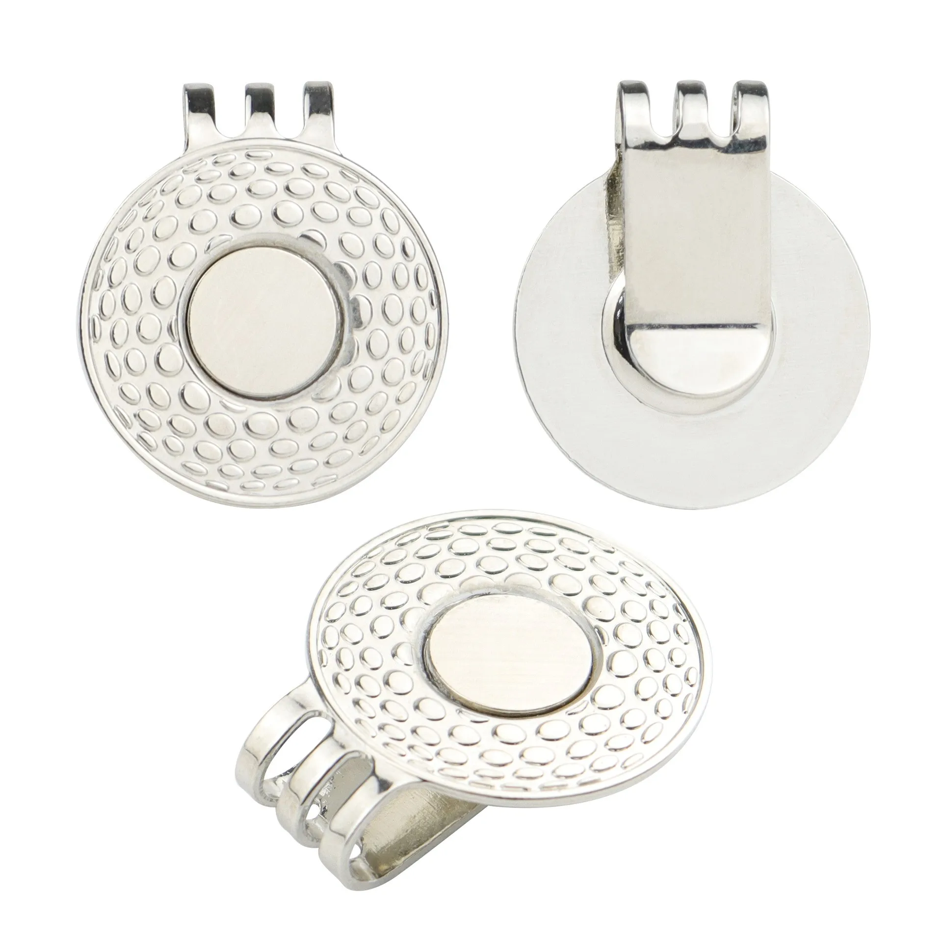 Spot golf ball marker magnetic golf  clamp set