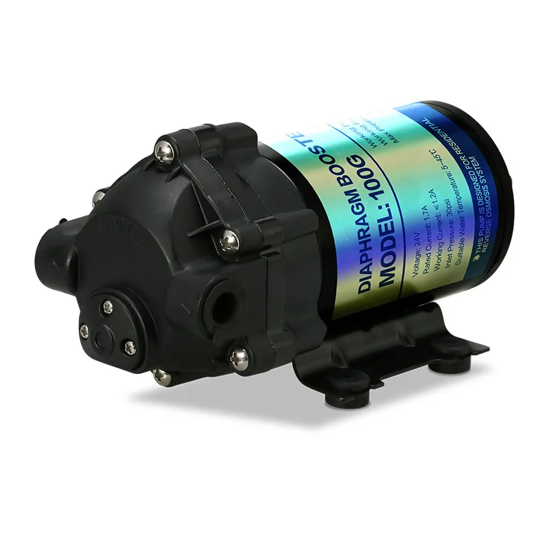 
Мембранный насос-бустер 75GPD RO, бустер-насос, 24 В постоянного тока, RO водяной очиститель-насос 