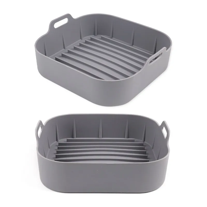 20cm Air Fryer Liners Silicone Mat Silicone Air Fryer Mats Air Fryer Silicone Pot