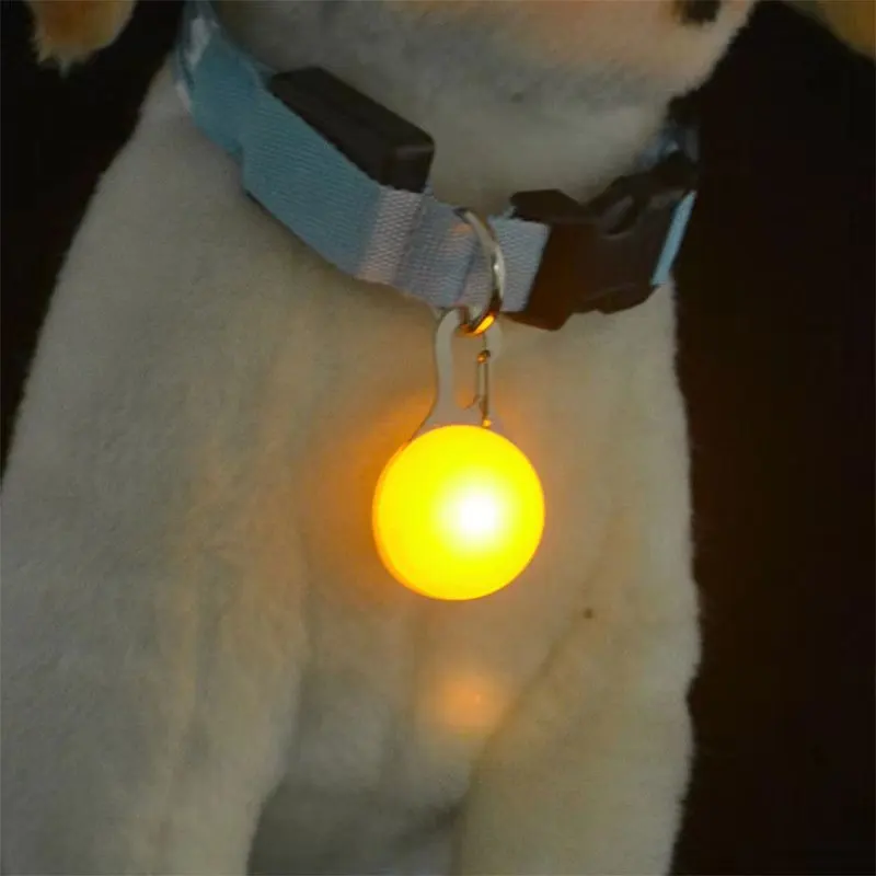 Safety Strobe Harness Leash Necklace Night Walking Glow Rechargeable Clip USB Glowing Pet LED Dog Collar Light Dog Lights