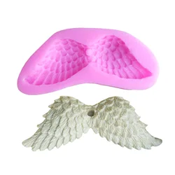 key chain mould silicone angel wings medical elbem keychain mold for resin crafts diy Fondant cake chocolate mold