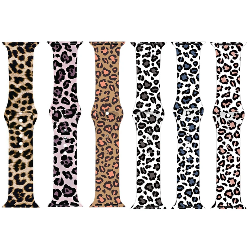 Новое поступление силиконовый ремешок для часов apple iwatc с цветным