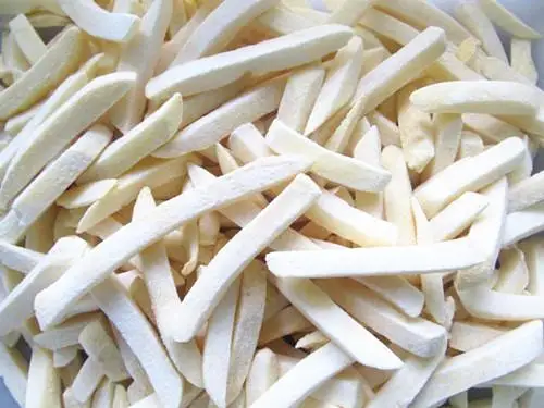 IQF Chinese Frozen Potato Fries high quality low price frozen potato chips