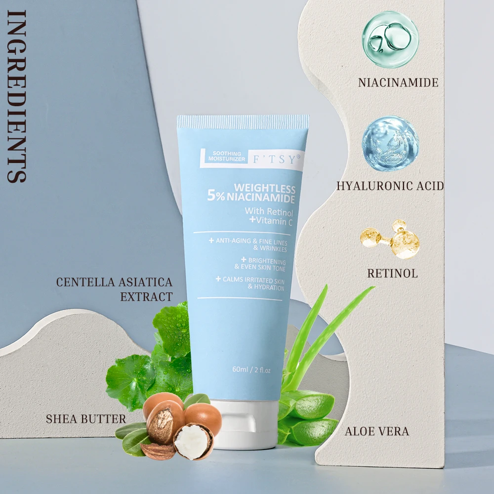 OEM Hyaluronic Acid Aloe Niacinamide Anti-Aging Face Wash Balanced Foaming Cleanser for Pores and oily skin