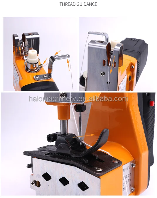Battery type hand sewing machine mini chinese sewing machines industrial hand held sewing machine
