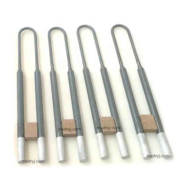 Professional Factory 1700c Spiral shape molybdenum disilicide mosi2 heating element for oven heating element electric