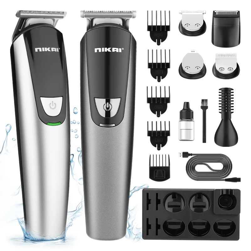 Resuxi NK-78 Wireless Rechargeable Hair Cutter Electric Hair Trimmer Beard Body Groomers Trimmer For Men