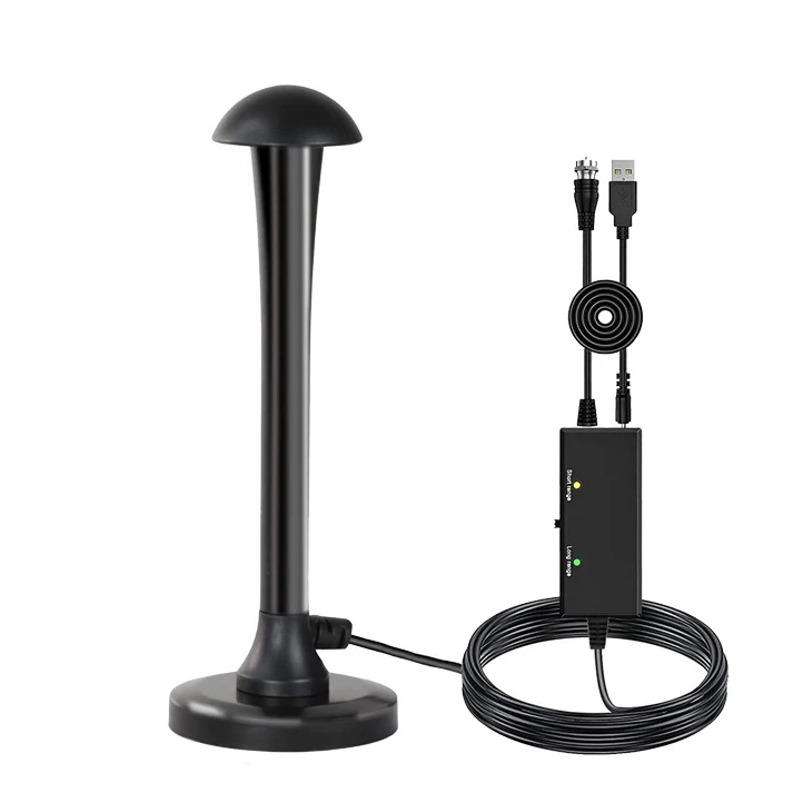 Good Quality HD Digital Indoor Amplified 200 Miles Range TV Isdb Atsc DVB-T DVB-T2 Antenna TV