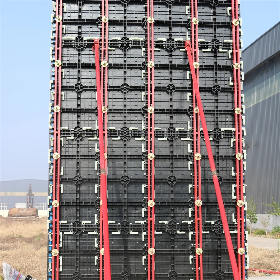 TECON Plastic Formwork Concrete Reusable Plastic Forms for Slab Wall Column Construction