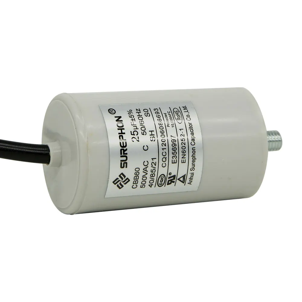 Factory Direct Sales 450V Cbb61 Terminal Ceiling Fan Motor Running Capacitor