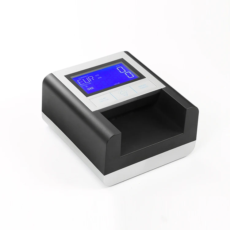 Профессиональный детектор банкнот EC500 ECB, детектор банкнот с ультрафиолетовым светом для EURO USD GBP