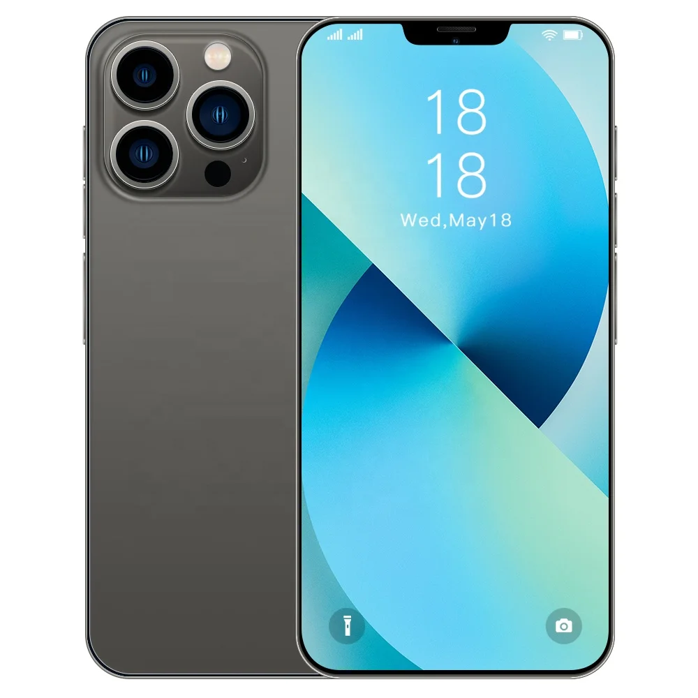 Разблокированные оригинальные телефоны на базе Android, смартфон i13proMax, мобильный телефон 6,7 дюйма с двумя SIM-картами и камерой, мобильный телефон 5G i13proMax