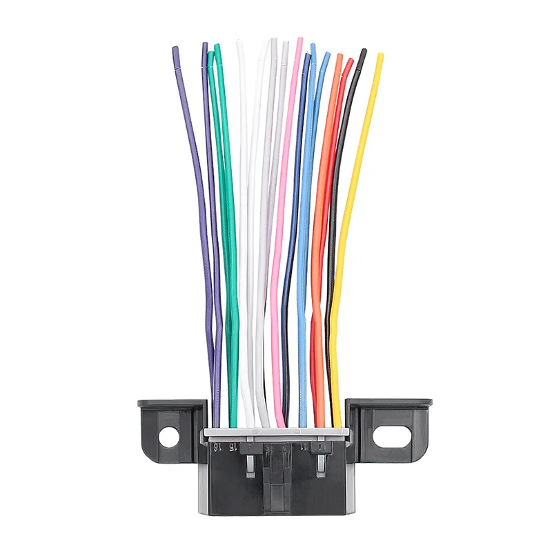 OBD2 Female 16-core Automotive Diagnostic Extension Cable ECU Test Harness Female Cable Connector
