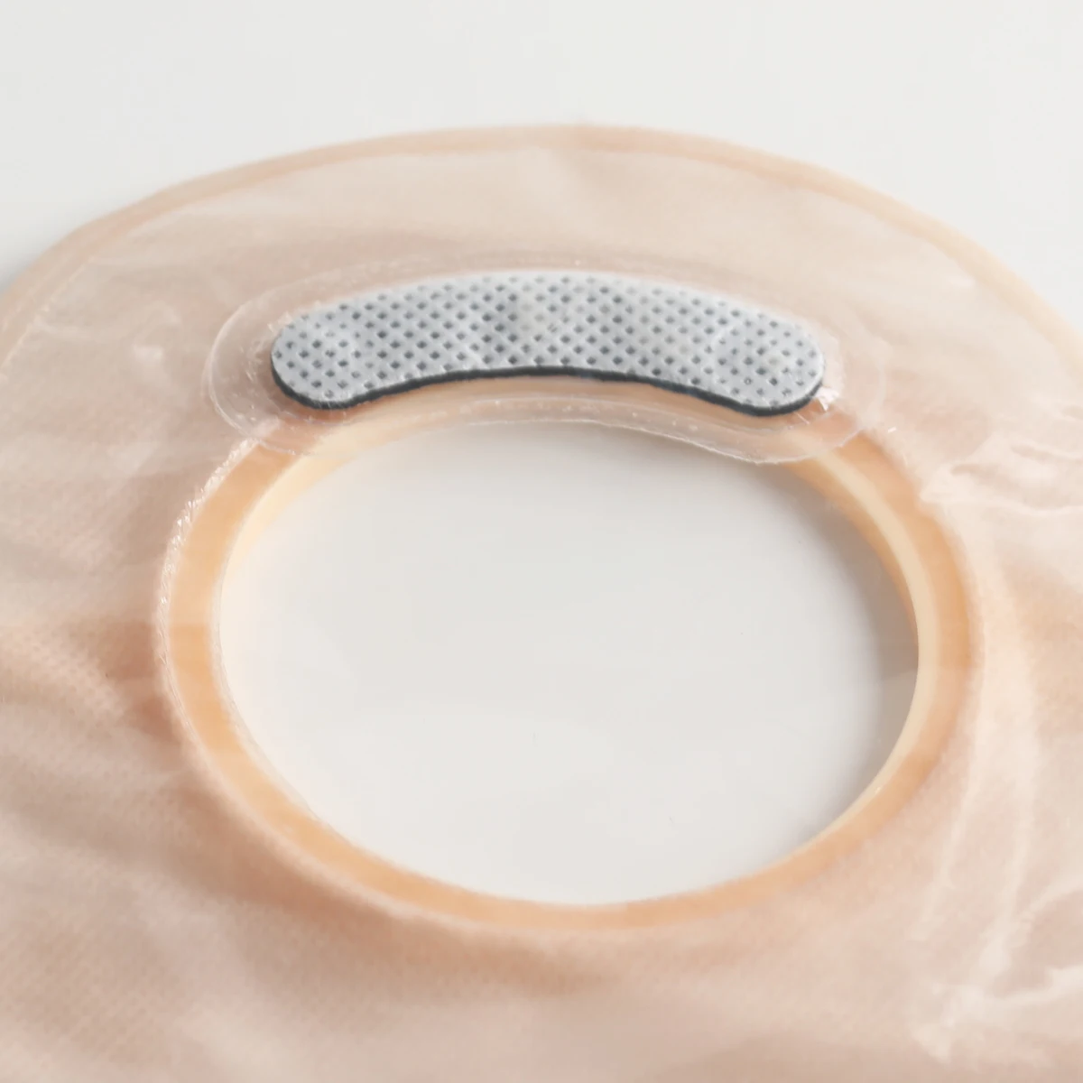 Two piece 57mm or 70mm transparent drainable colostomy bag