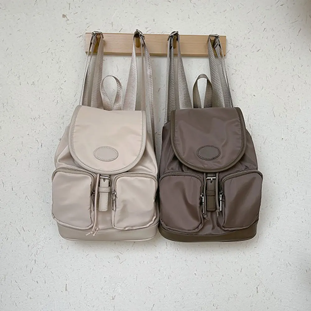 Wholesale Ladies Mochila Para Mujer Nylon Daily Knapsack Schoolbag Women School Bags Backpack