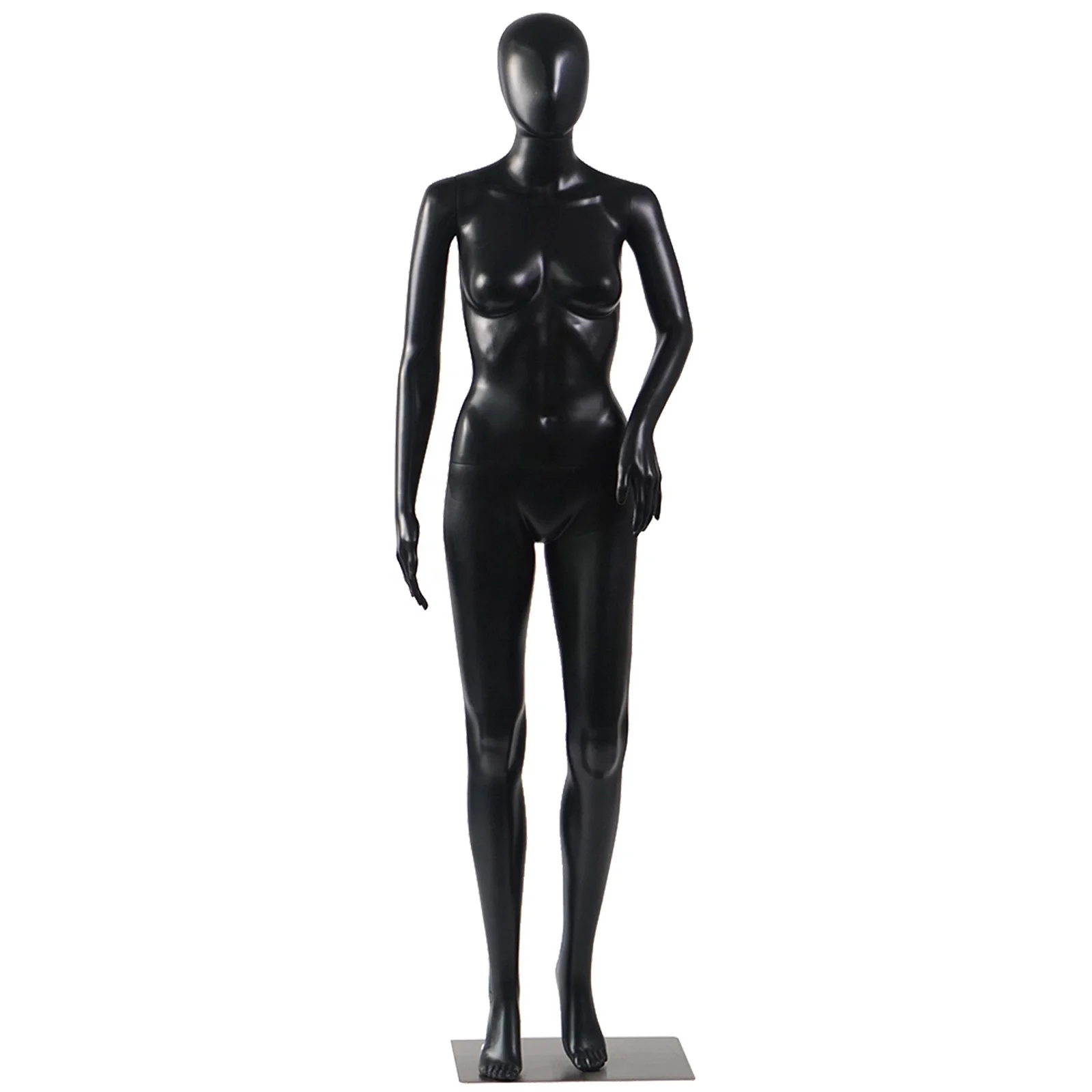 Wholesale Beatiful 175CM Height Black Female Mannequin Full Body Window Woman Mannequin For Clothes