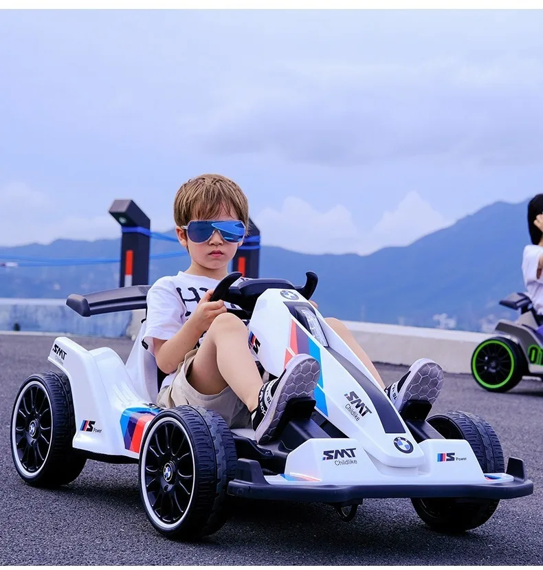 Kids Electric Kart Ride On Toy Car Go Kart Pedal Cars For Kids Ride