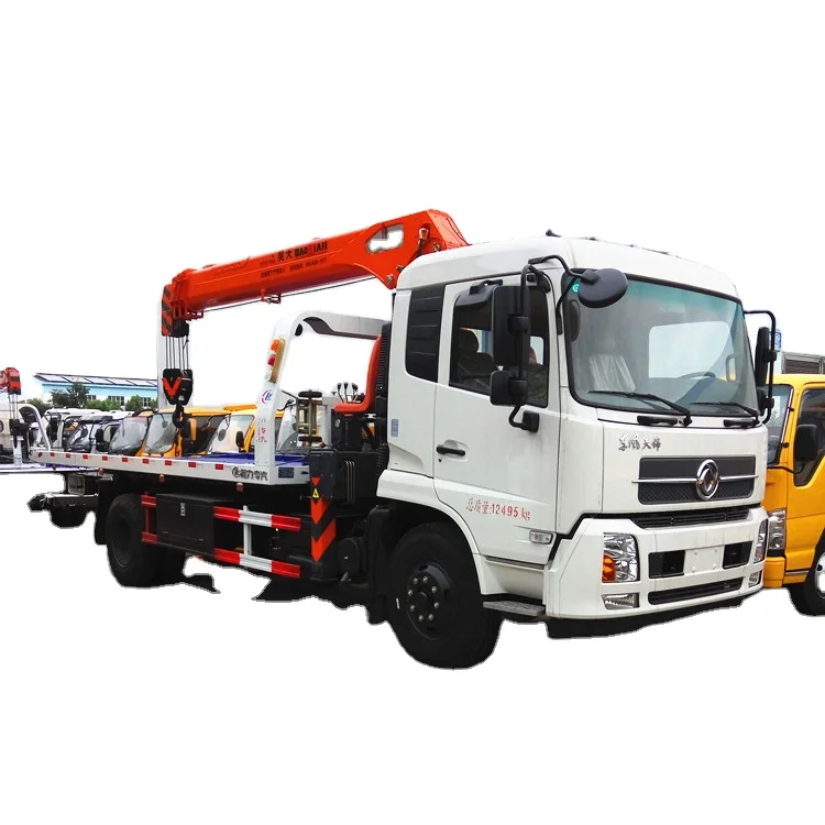 Dongfeng 4x2 6 тонный буксировочный грузовик с правым приводом