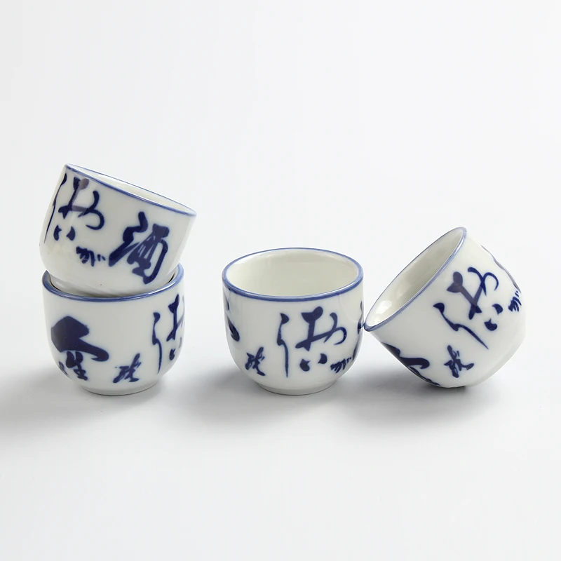 Japanese cuisine chinaware&porcelain sake set sake cup&bottle white porcelain Sake Set for Gift GK-0038-1