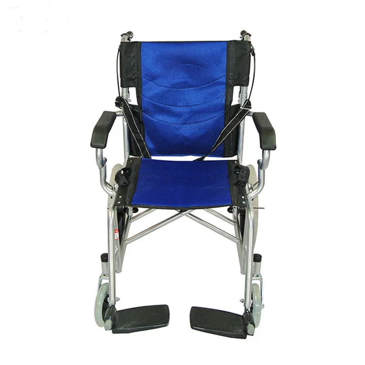 Oxford canvas economic small lightweight travel wheelchair