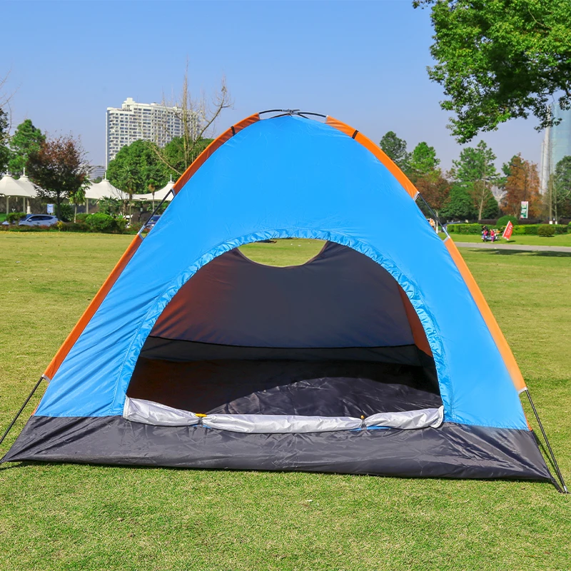 Hot sale Anti UV 6 person outdoor large family camping equipment tent