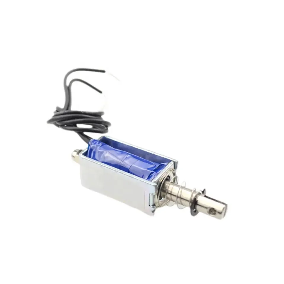 Электромагнитный Электромагнит DC Push Pull Type DC24V 4 8 Вт 10 мм с открытой рамой