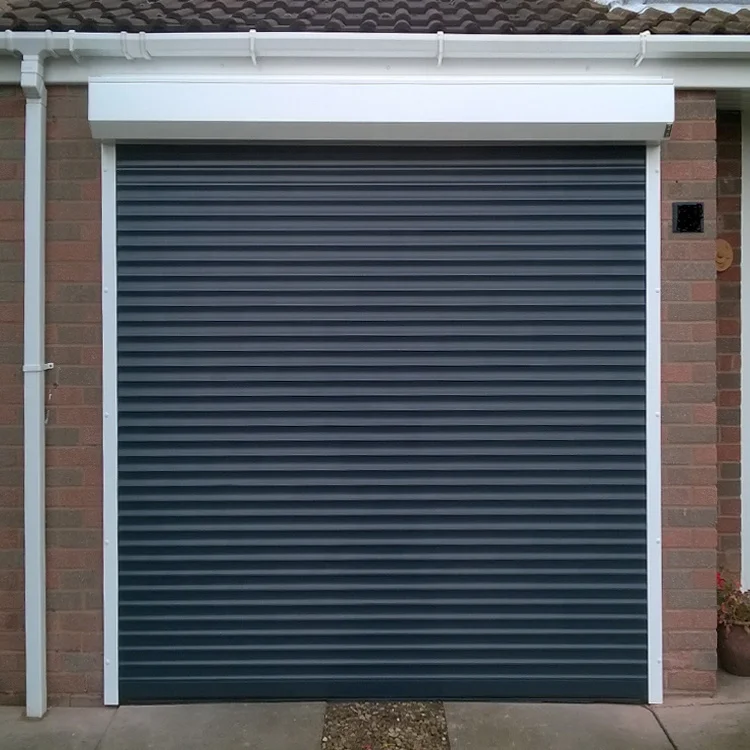 aluminum folding up garage door automatic hurricane impact roller shutter door for residence