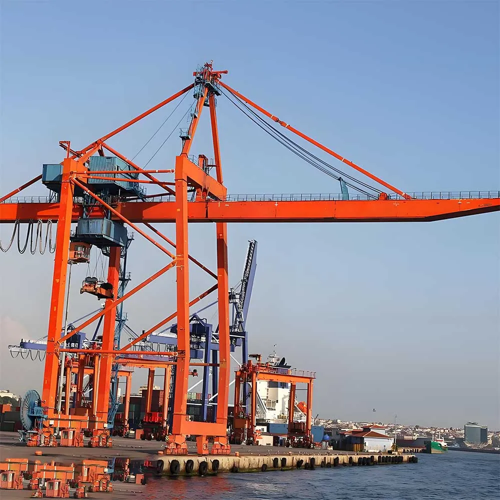 55 Ton Ship To Shore Double Trolley STS Quayside Container Lifting Crane Quay Offshore Crane Price