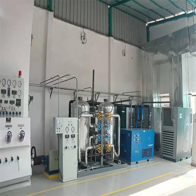 Well-designed smallest cryogenic air separation unit with filling system for producing high purity oxygen