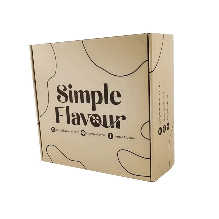 Custom Reusable Eco Friendly Craft Packaging Supplies Shoe Wig Hair Shipping Mailing Gift Postal Cardboard Box with Logo