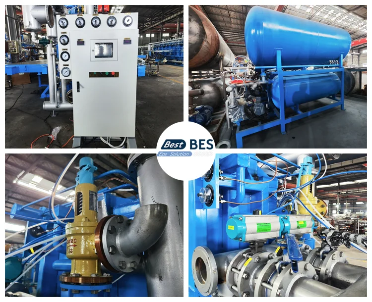 BES 2024 New Automatic Vacuum Block Molding Foam EPS Panel Making Machine Production Line