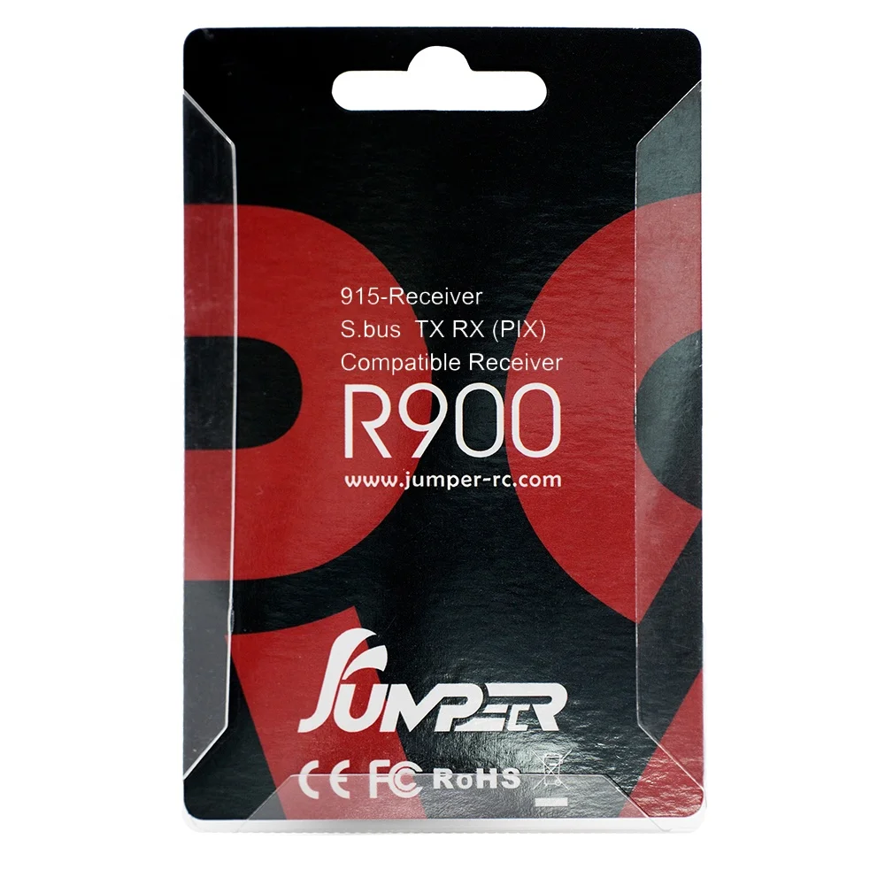Jumper R900 Mini Receiver PWM 900MHz 915MHz Long Range RX Compatible with T18 T16 T18 Pro Remote Control
