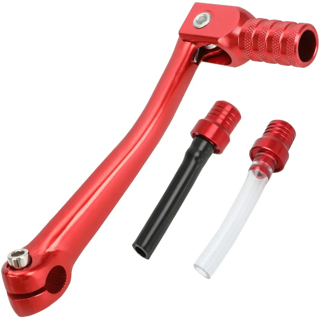 GREHUA Red Universal Motorcycle Folding Gear Shifter Lever for CRF50 XR50 SSR110 SSR125 WR200R Apolloz20 SDG Taotao ATA DB KAYO