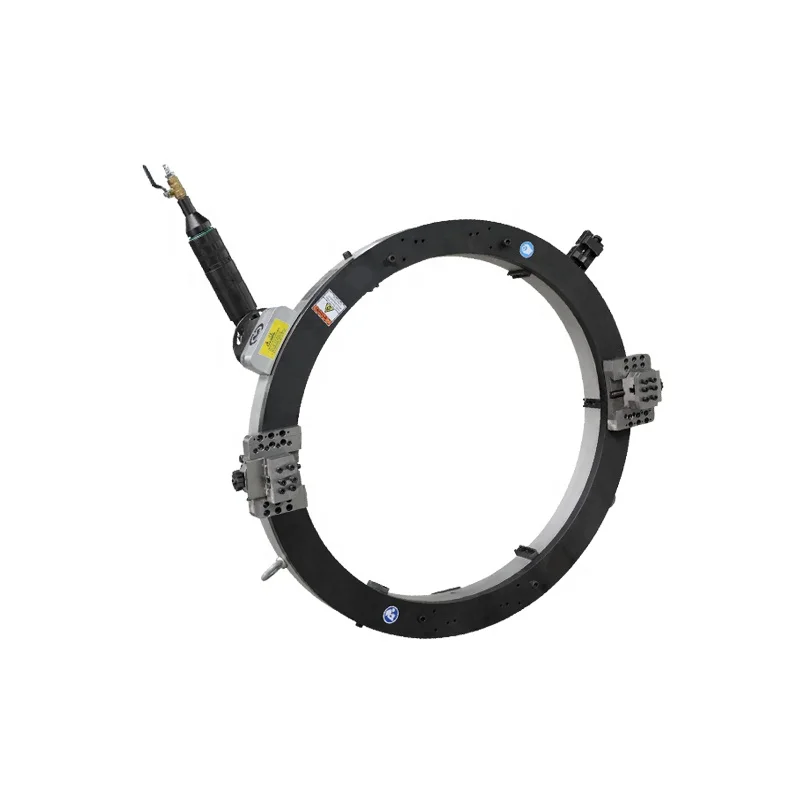 Large Diameter Pipe Cutter Steel Pipe Cutting and Beveling Machine with External Clamp