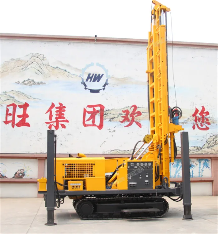 HENGWANG HQZ260 pneumatic drilling rig water well drilling rig
